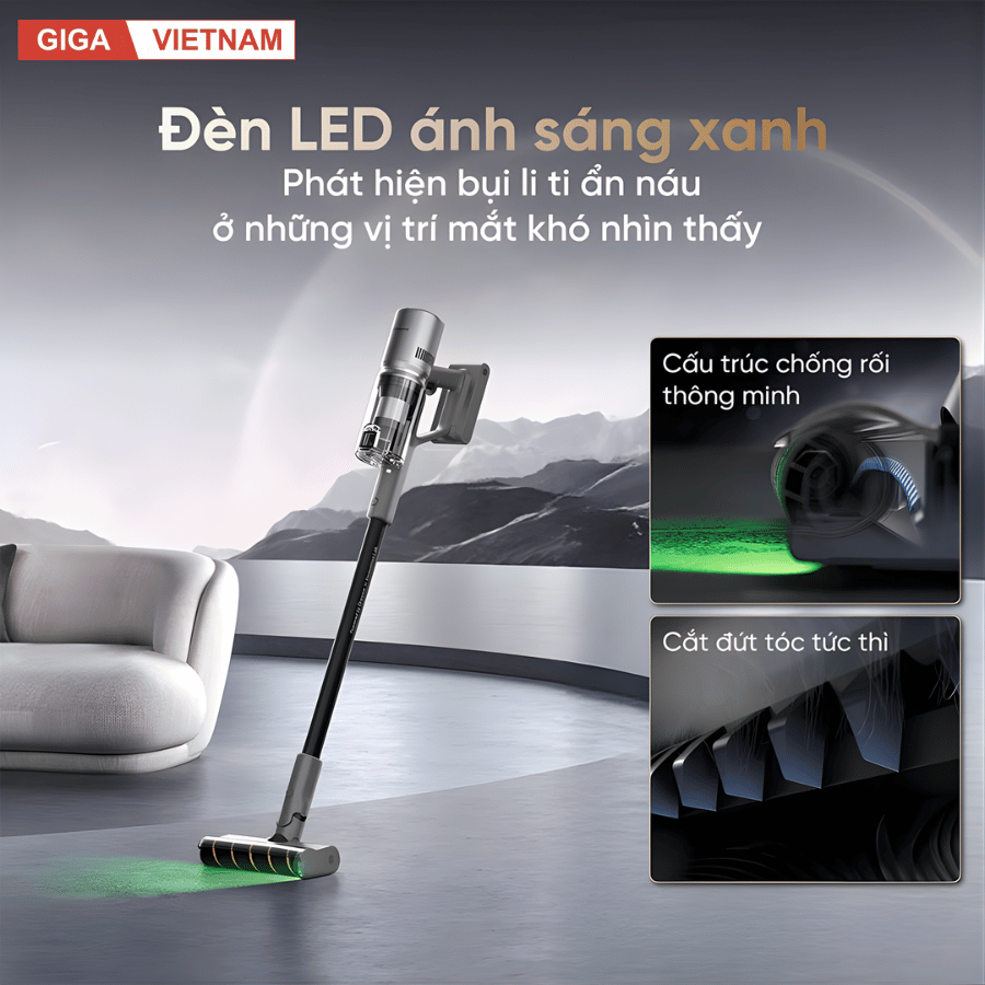 Dreame Z10S Station - Máy Hút Bụi Cầm Tay Không Dây 2026 tại Giga Việt Nam x Vua Nhà Bếp Đức 05