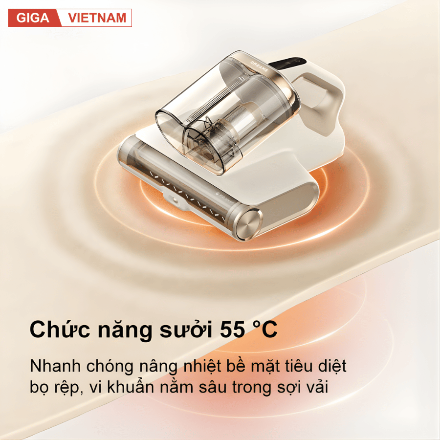 Dreame D20 Pro - Máy Hút Bụi Giường Nệm 2026 tại Giga Việt Nam x Vua Nhà Bếp Đức 07