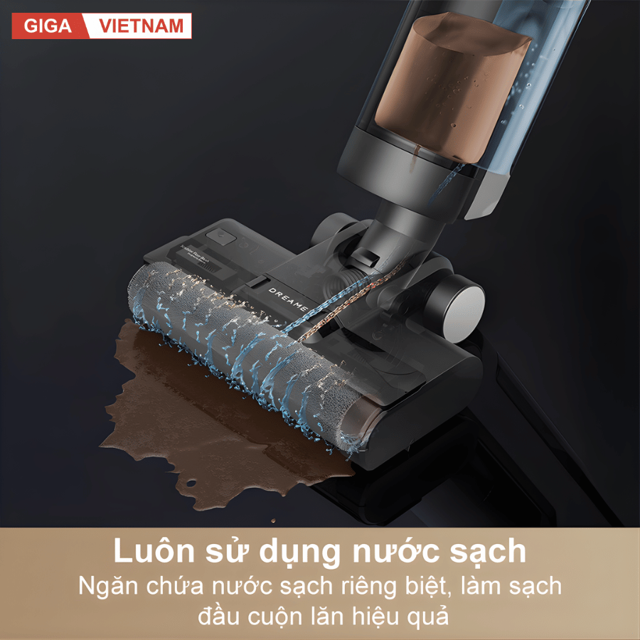 Dreame G10 - Máy Hút Bụi Lau Nhà 2026 tại Giga Việt Nam x Vua Nhà Bếp Đức 08