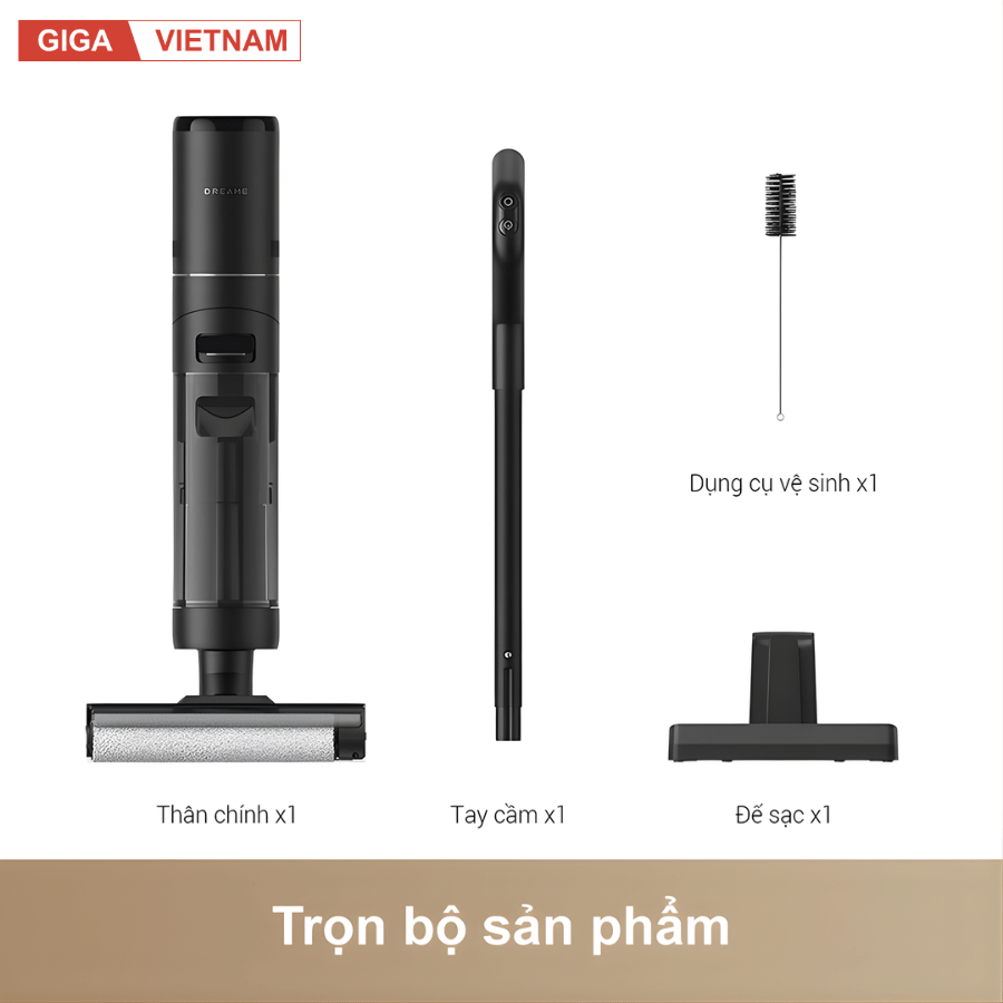 Dreame G10 - Máy Hút Bụi Lau Nhà 2026 tại Giga Việt Nam x Vua Nhà Bếp Đức 11