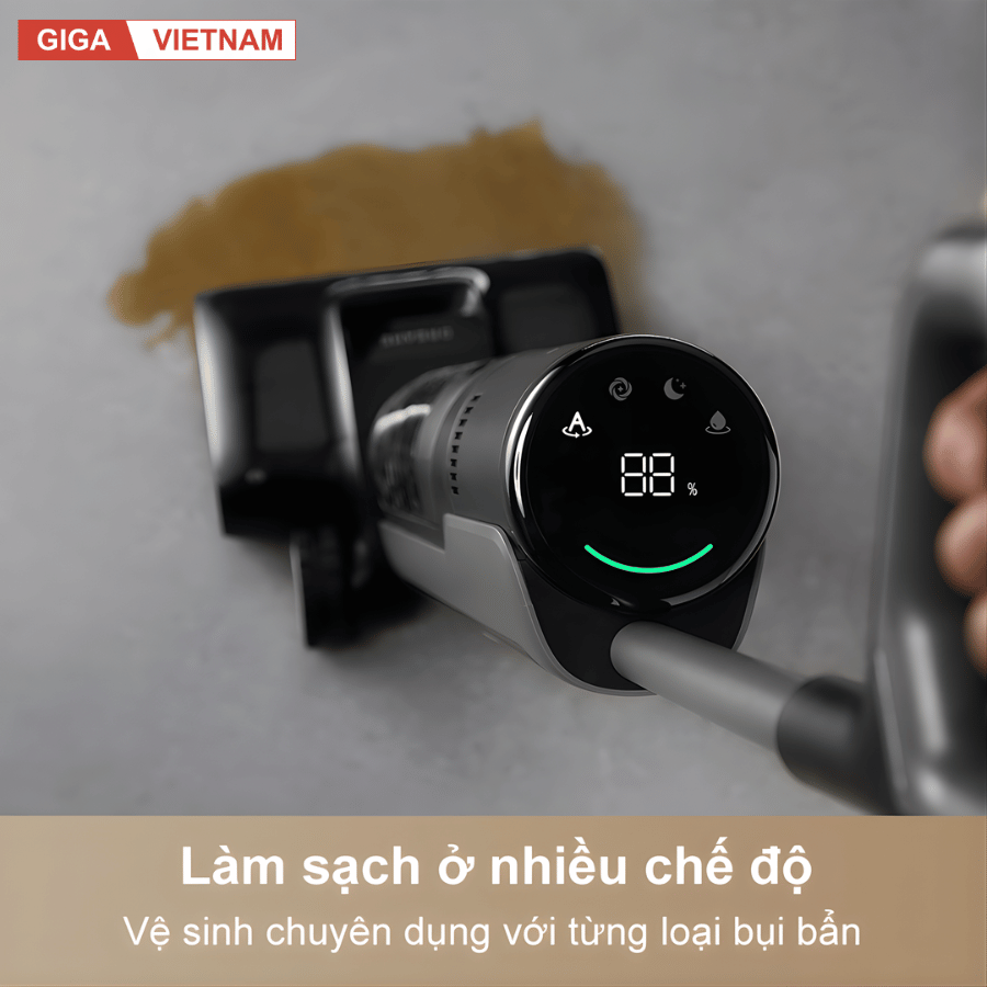 Dreame H12 Flexreach - Máy Hút Bụi Lau Nhà 2026 tại Giga Việt Nam x Vua Nhà Bếp Đức 08