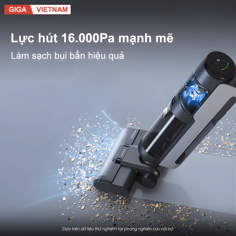 Dreame H12S AE - Máy Hút Bụi Lau Nhà 2026 tại Giga Việt Nam x Vua Nhà Bếp Đức 04