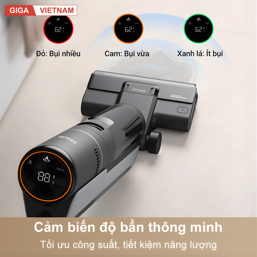 Dreame H12S AE - Máy Hút Bụi Lau Nhà 2026 tại Giga Việt Nam x Vua Nhà Bếp Đức 06