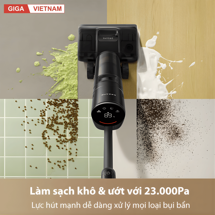 Dreame H13 Dual FlexReach - Máy Hút Bụi Lau Nhà 2026 tại Giga Việt Nam x Vua Nhà Bếp Đức 05