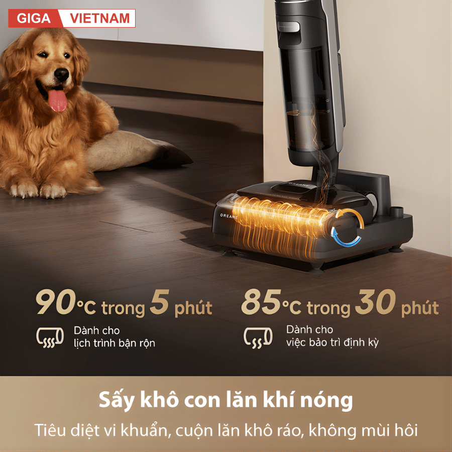 Dreame H13 Dual FlexReach - Máy Hút Bụi Lau Nhà 2026 tại Giga Việt Nam x Vua Nhà Bếp Đức 10