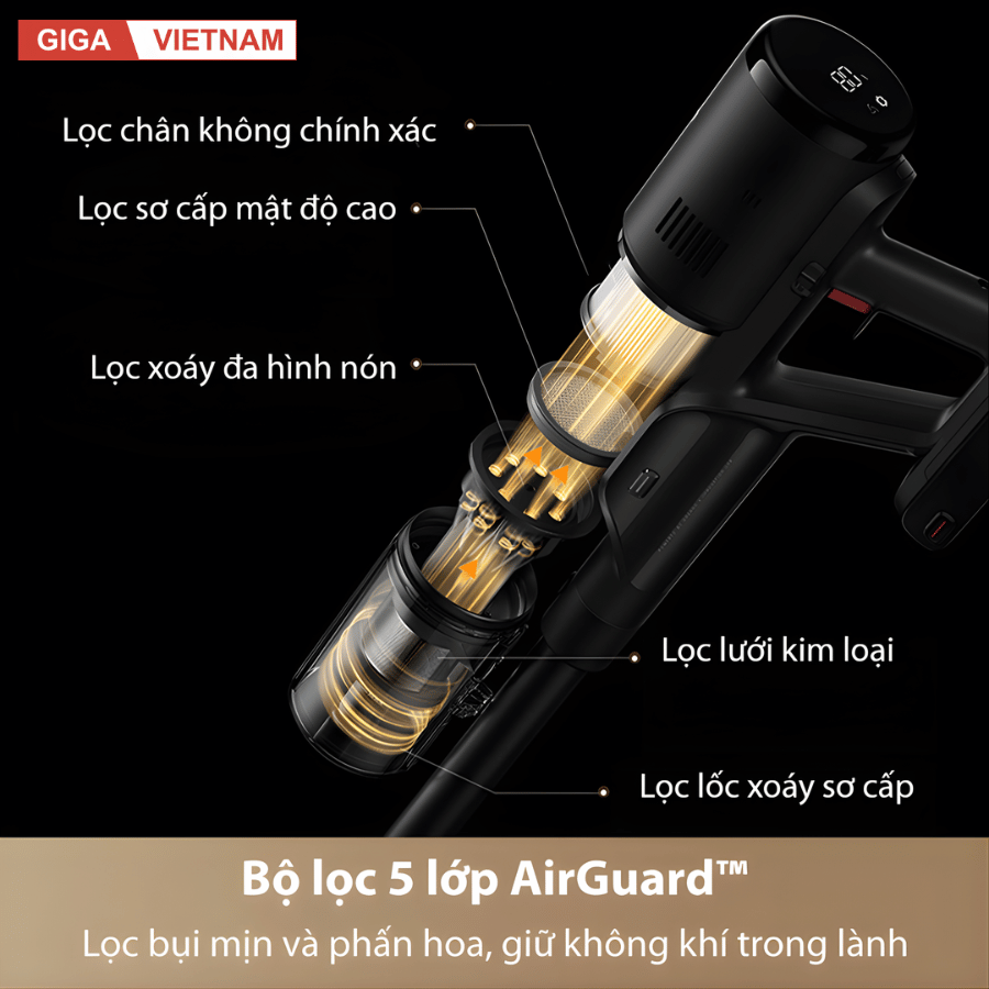Dreame H13 Dual FlexReach - Máy Hút Bụi Lau Nhà 2026 tại Giga Việt Nam x Vua Nhà Bếp Đức 14