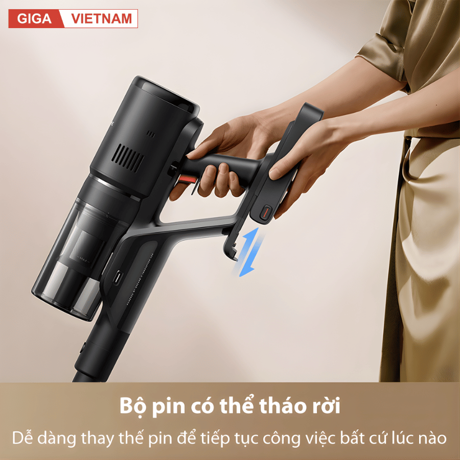 Dreame H13 Dual FlexReach - Máy Hút Bụi Lau Nhà 2026 tại Giga Việt Nam x Vua Nhà Bếp Đức 16