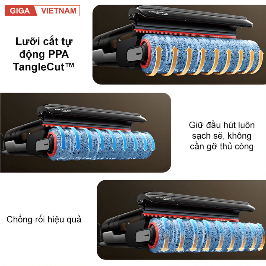 Dreame H13 FlexReach - Máy Hút Bụi Lau Nhà 2026 tại Giga Việt Nam x Vua Nhà Bếp Đức 04