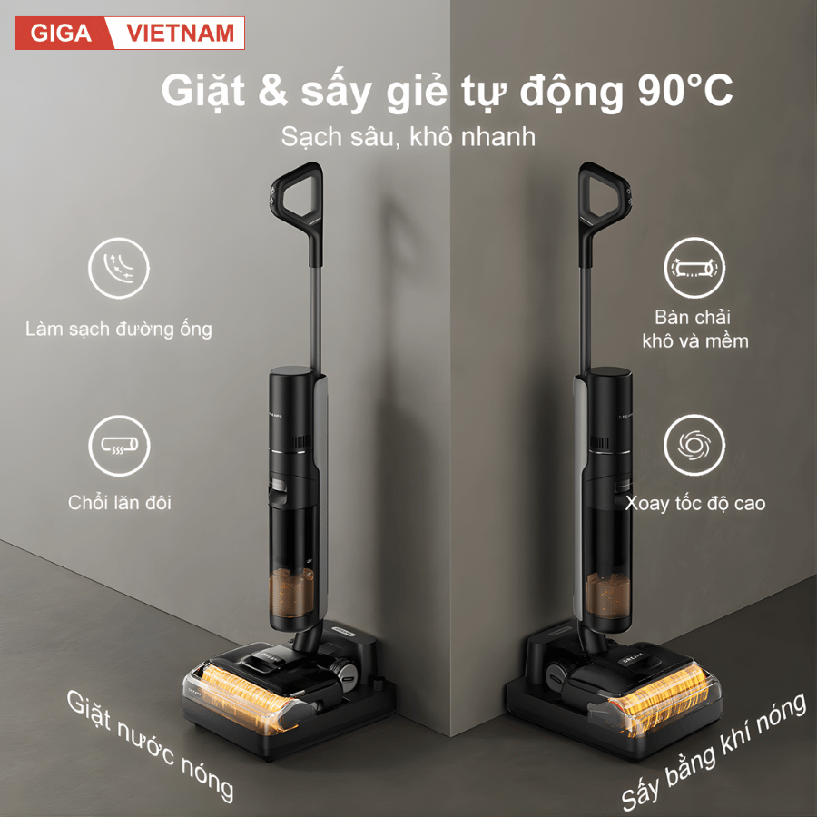 Dreame H13 FlexReach - Máy Hút Bụi Lau Nhà 2026 tại Giga Việt Nam x Vua Nhà Bếp Đức 05
