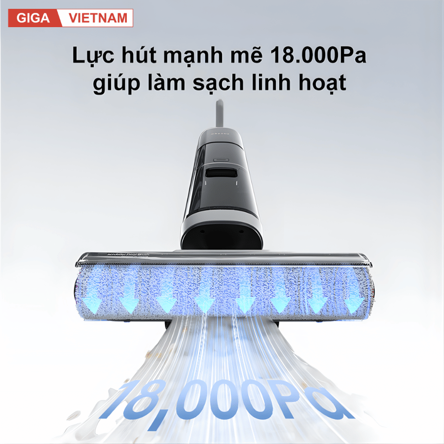 Dreame H14 - Máy Hút Bụi Lau Nhà 2026 tại Giga Việt Nam x Vua Nhà Bếp Đức 05