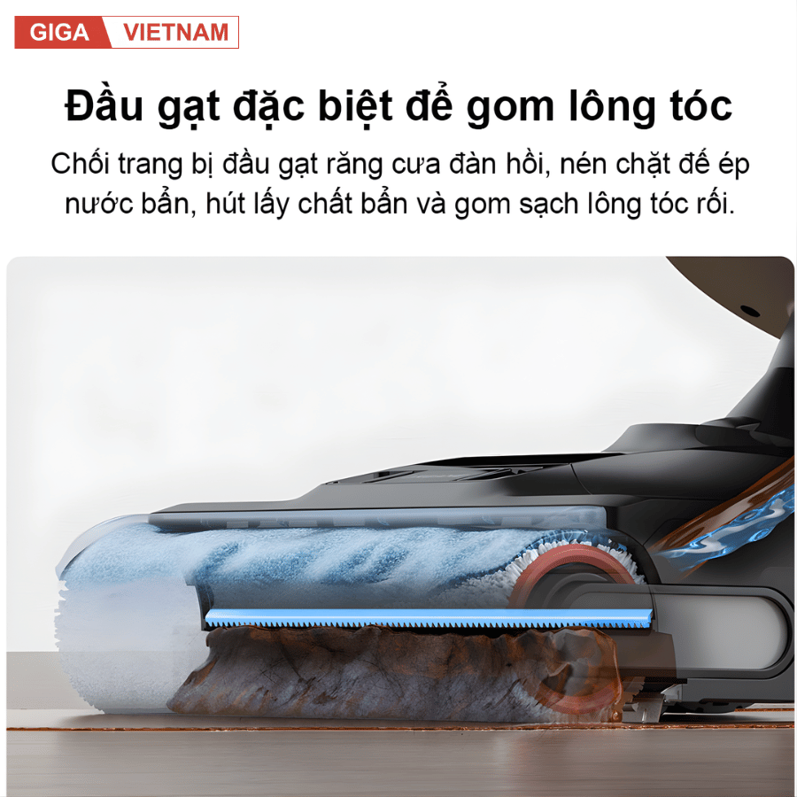 Dreame H14 - Máy Hút Bụi Lau Nhà 2026 tại Giga Việt Nam x Vua Nhà Bếp Đức 07