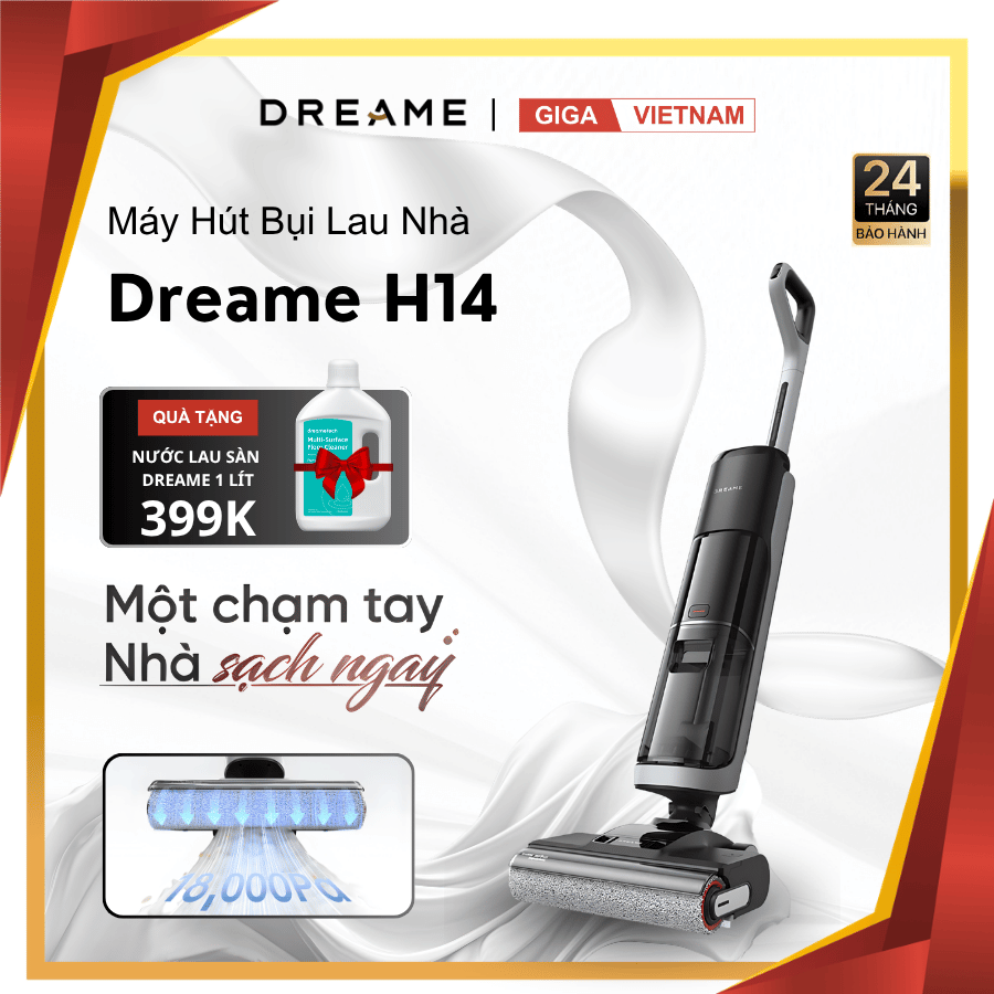 Dreame H14 - Máy Hút Bụi Lau Nhà 2026