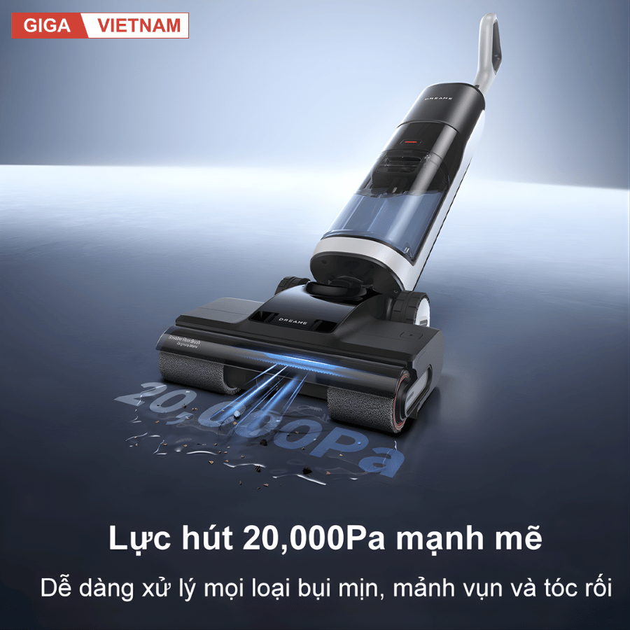 Dreame H14 Station - Máy Hút Bụi Lau Nhà 2026 tại Giga Việt Nam x Vua Nhà Bếp Đức 04