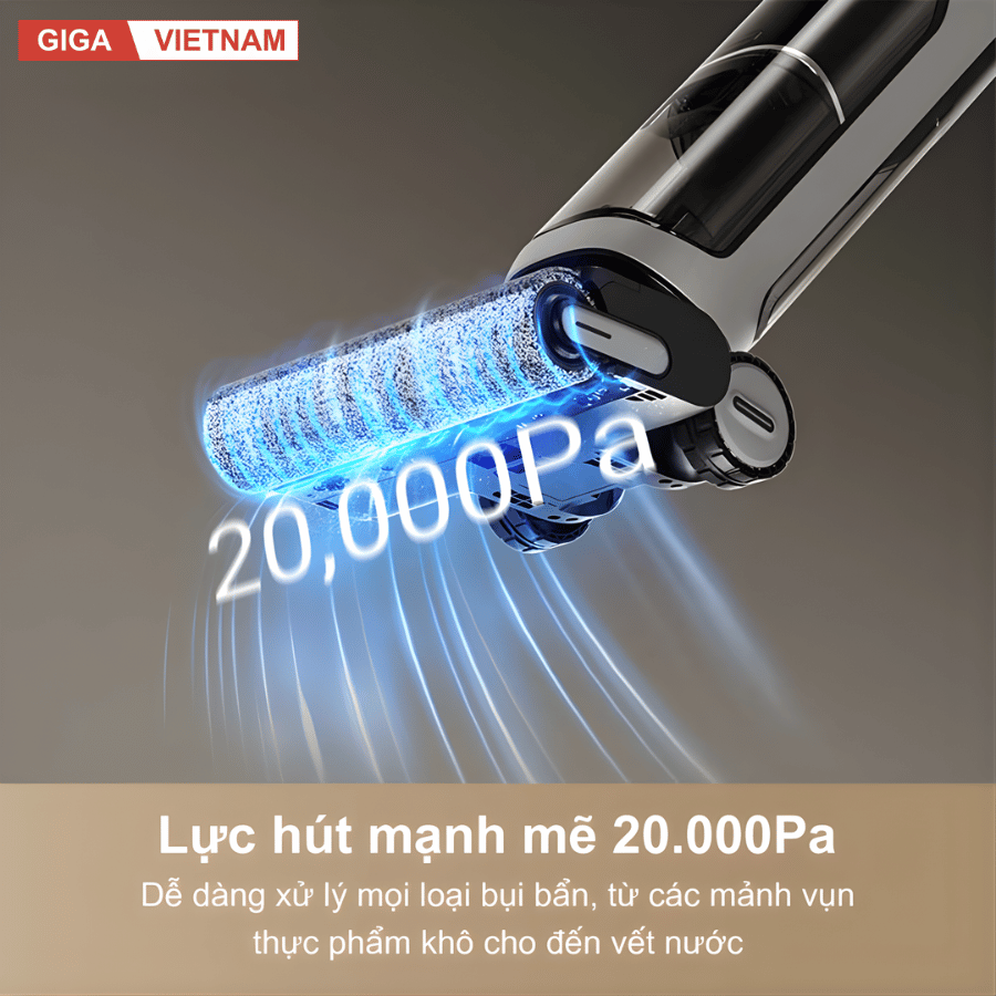 Dreame H14 Ultra - Máy Hút Bụi Lau Nhà 2026 tại Giga Việt Nam x Vua Nhà Bếp Đức 05
