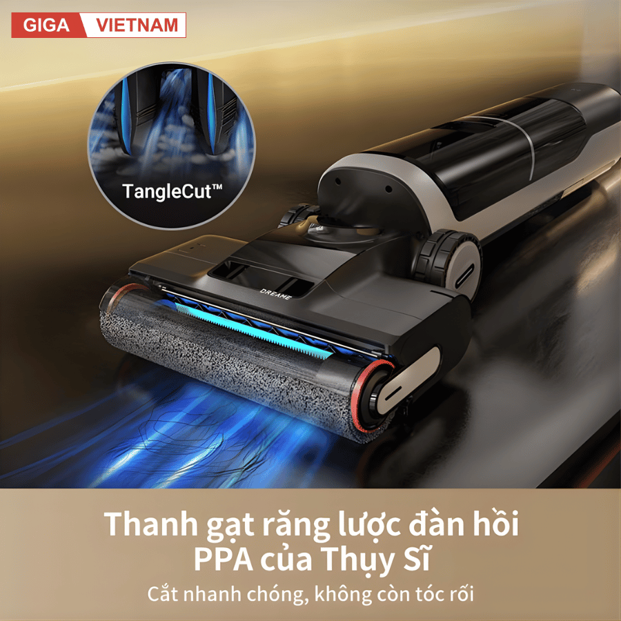 Dreame H14 Ultra - Máy Hút Bụi Lau Nhà 2026 tại Giga Việt Nam x Vua Nhà Bếp Đức 06