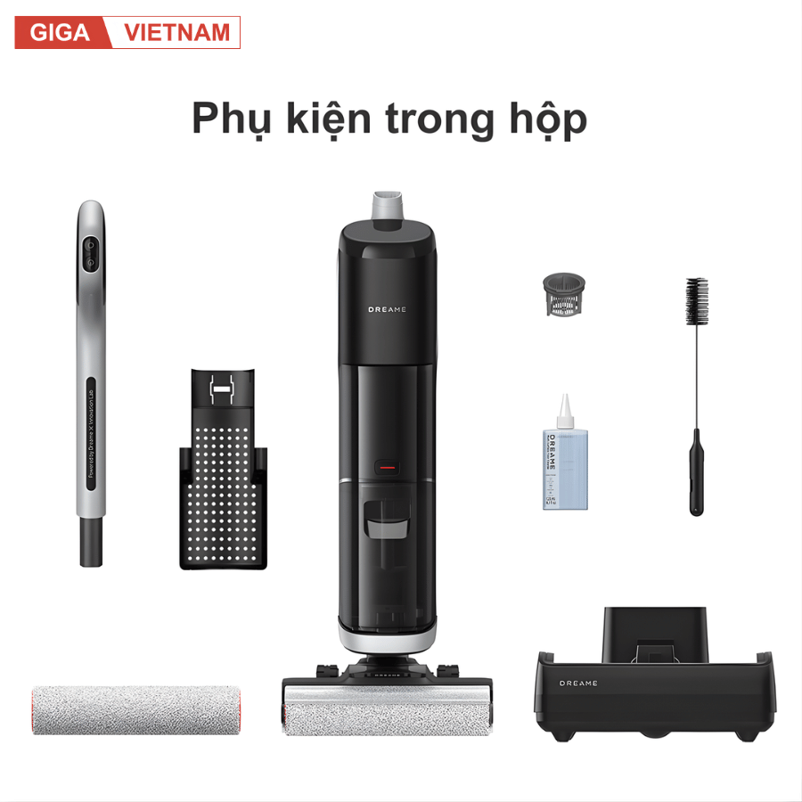 Dreame H14 Ultra - Máy Hút Bụi Lau Nhà 2026 tại Giga Việt Nam x Vua Nhà Bếp Đức 17