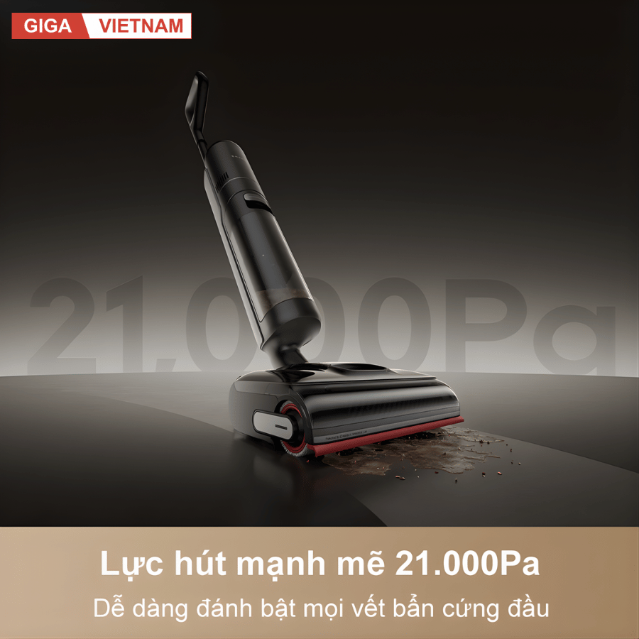 Dreame H15 Pro - Máy Hút Bụi Lau Nhà 2026 tại Giga Việt Nam x Vua Nhà Bếp Đức 08