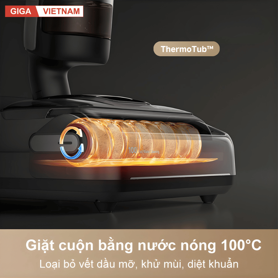 Dreame H15 Pro - Máy Hút Bụi Lau Nhà 2026 tại Giga Việt Nam x Vua Nhà Bếp Đức 09