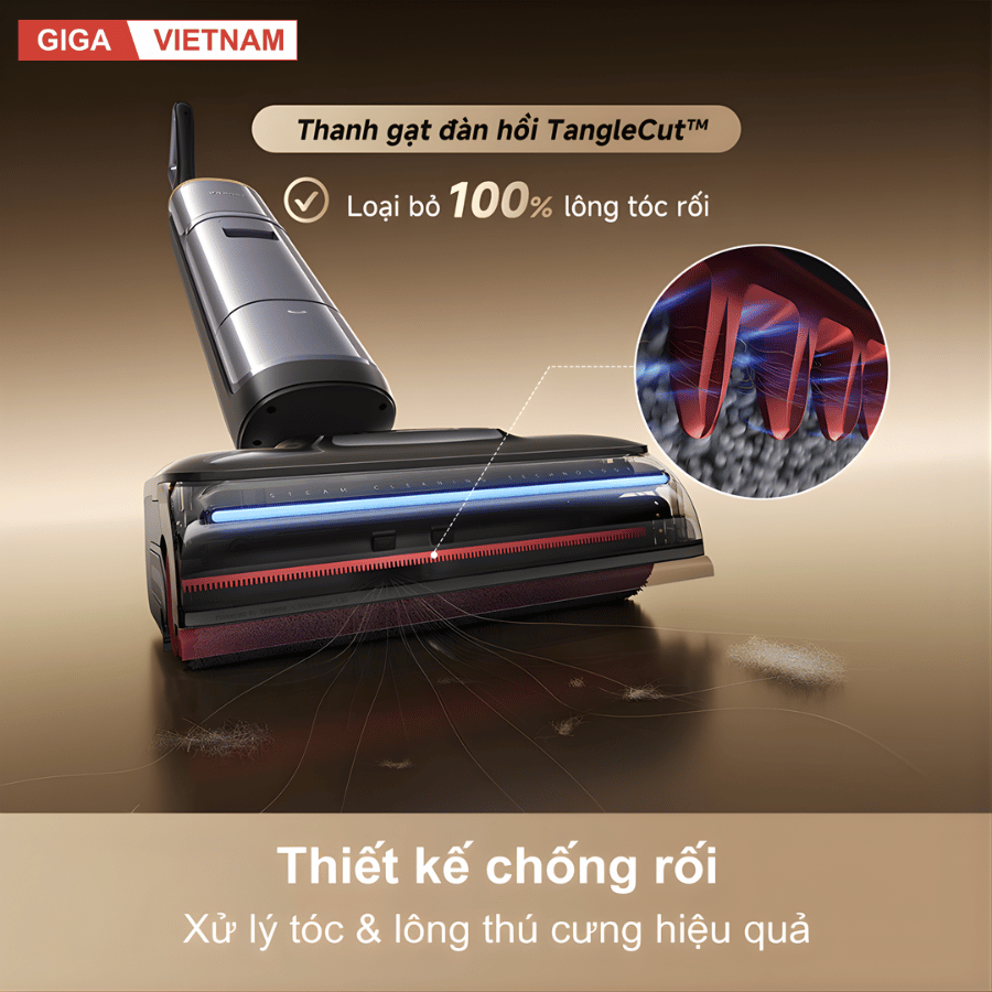 Dreame H16 Pro Steam - Máy Hút bụi lau nhà 2026 tại Giga Việt Nam x Vua Nhà Bếp Đức 09