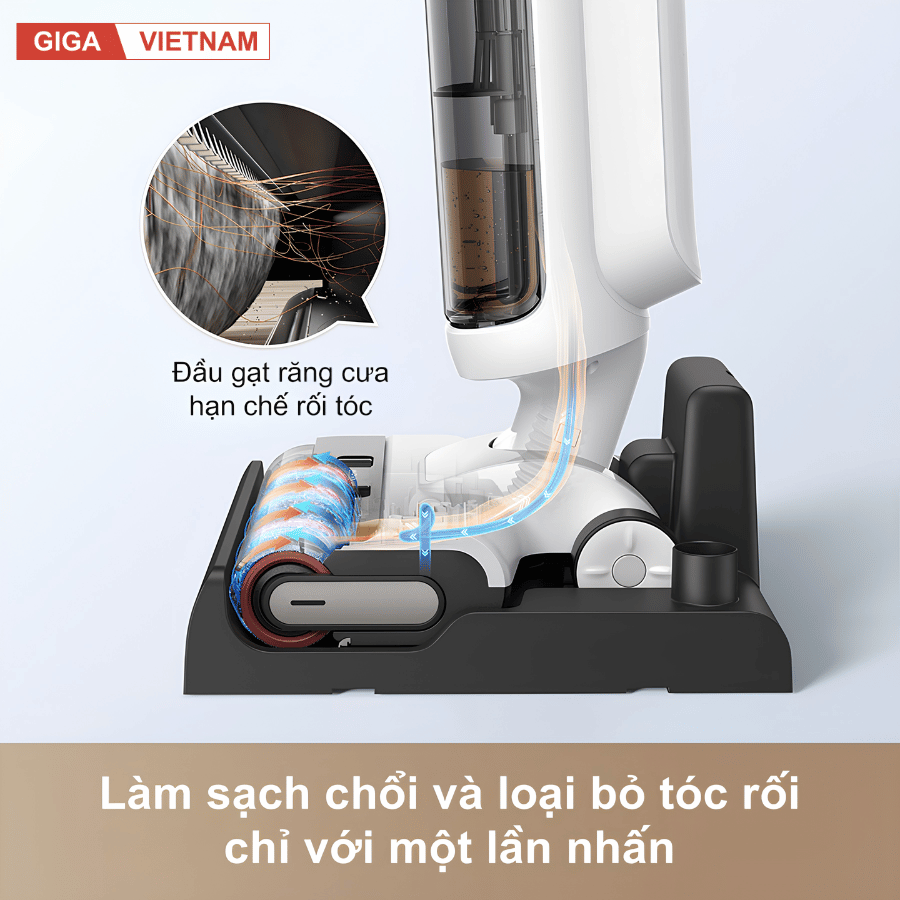 Mova K20 - Máy Hút Bụi Lau Sàn Cầm Tay 2026 tại Giga Việt Nam x Vua Nhà Bếp Đức 07