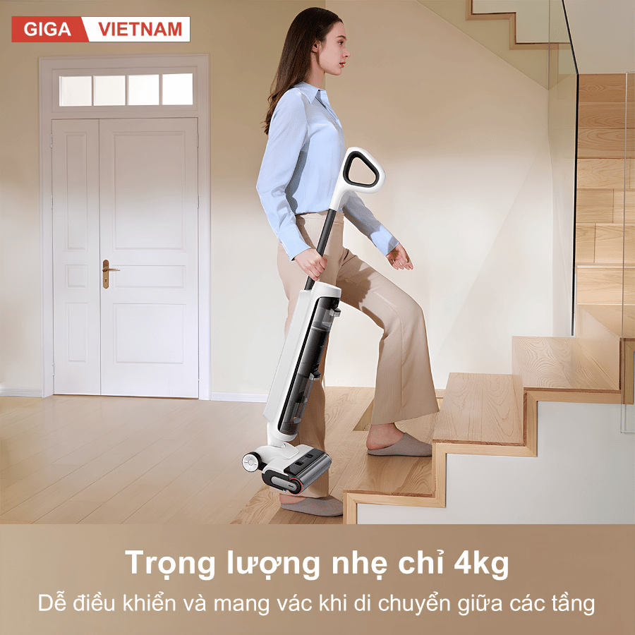 Mova K20 - Máy Hút Bụi Lau Sàn Cầm Tay 2026 tại Giga Việt Nam x Vua Nhà Bếp Đức 08