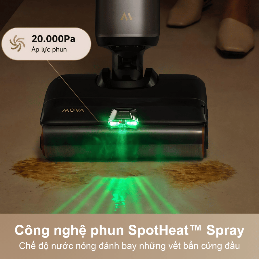 Mova X4 Pro - Máy hút bụi lau sàn cầm tay 2026 tại Gigavietnam x vuanhabepduc 06