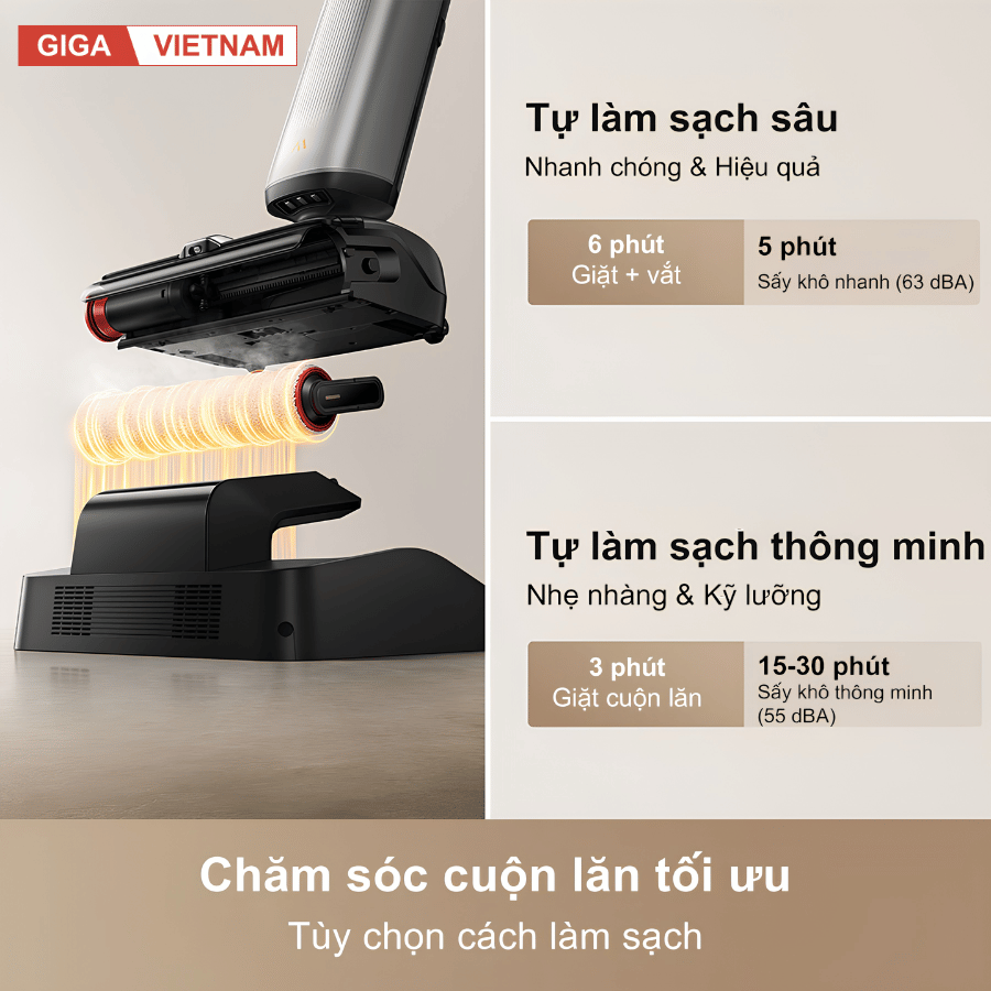 Mova X4 Pro - Máy hút bụi lau sàn cầm tay 2026 tại Gigavietnam x vuanhabepduc 08