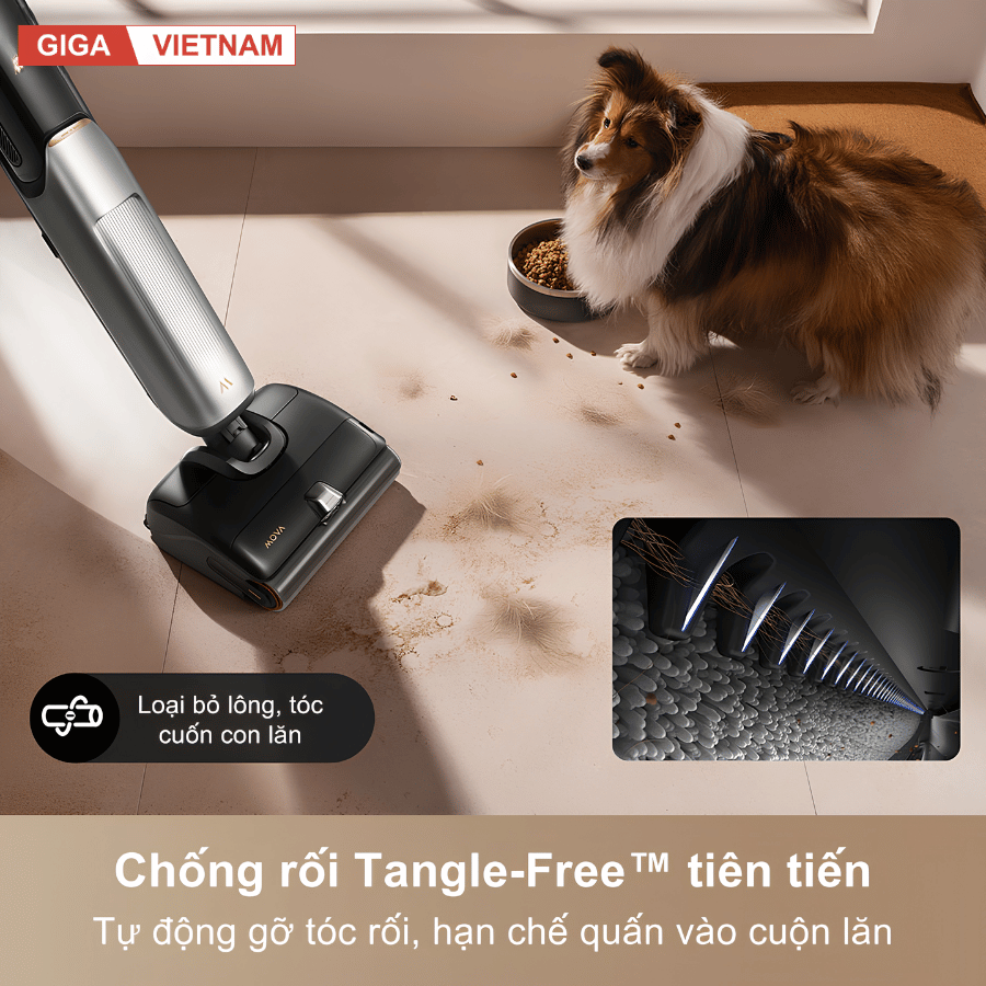 Mova X4 Pro - Máy hút bụi lau sàn cầm tay 2026 tại Gigavietnam x vuanhabepduc 09