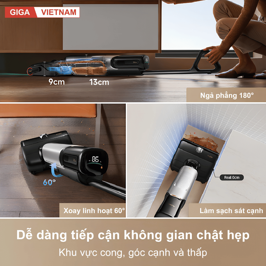 Mova X4 Pro - Máy hút bụi lau sàn cầm tay 2026 tại Gigavietnam x vuanhabepduc 10
