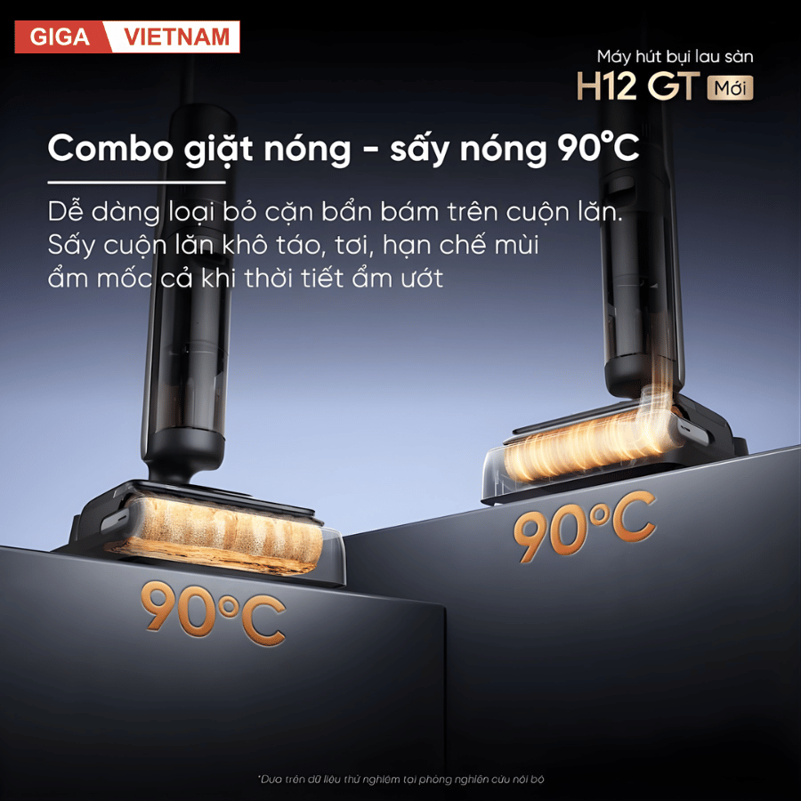Dreame H12 GT - Máy Hút Bụi Lau Sàn 2026 tại Giga Việt Nam x Vua Nhà Bếp Đức 06
