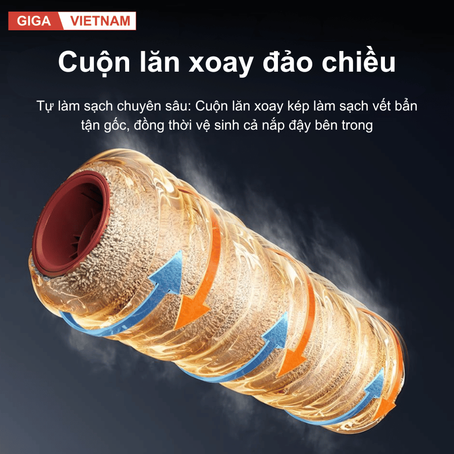Dreame H12 GT - Máy Hút Bụi Lau Sàn 2026 tại Giga Việt Nam x Vua Nhà Bếp Đức 09