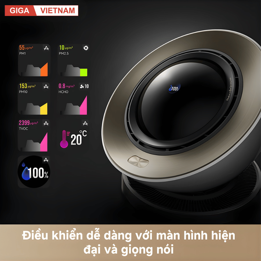 Dreame AirPursue™ PM20 - Máy Lọc Không Khí 2026 tại Giga Việt Nam x Vua Nhà Bếp Đức 16