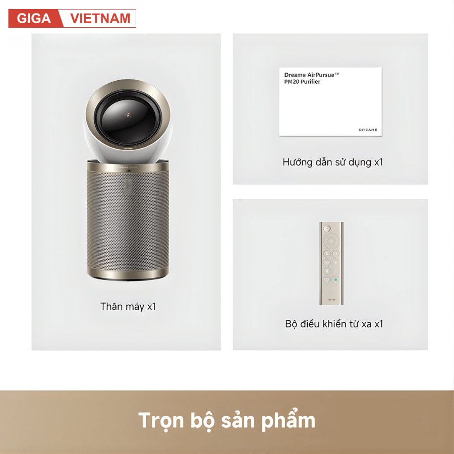 Dreame AirPursue™ PM20 - Máy Lọc Không Khí 2026 tại Giga Việt Nam x Vua Nhà Bếp Đức 19