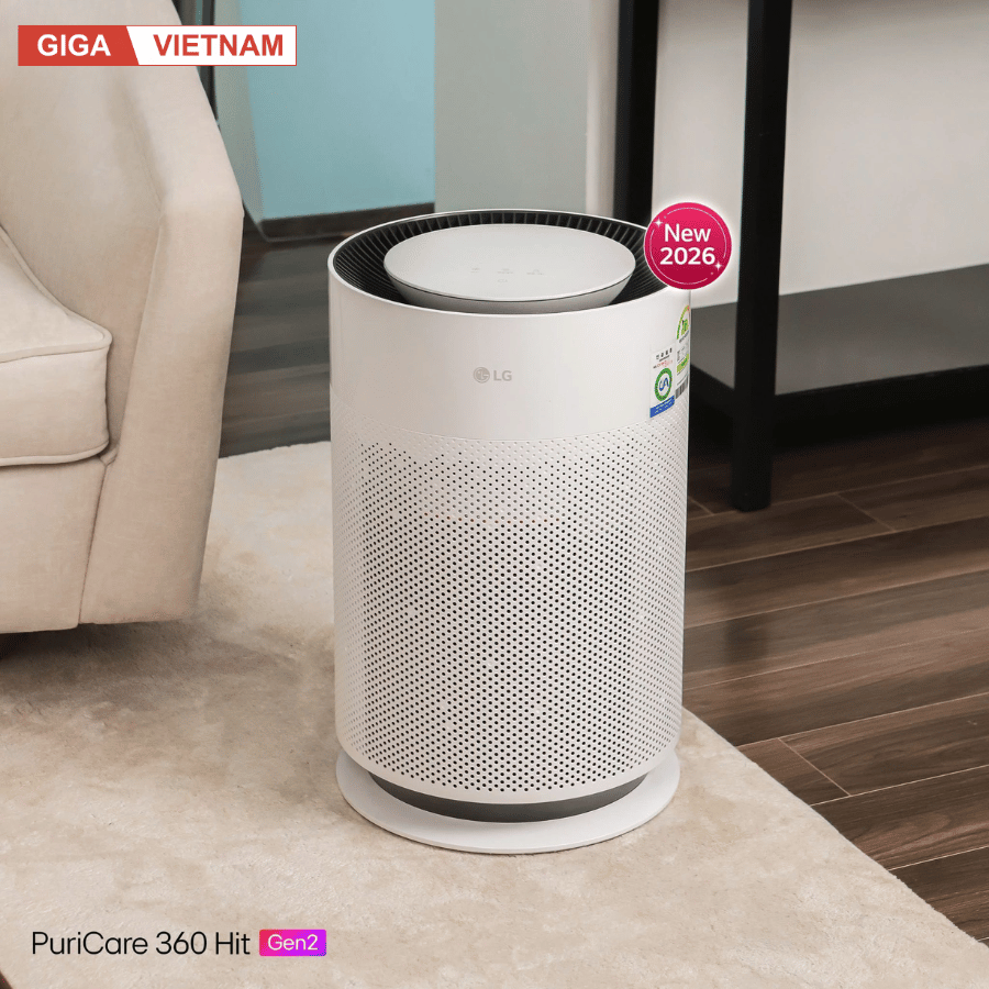 LG PuriCare 360 Hit Gen 2 AS60GHHG0 - Máy Lọc Không Khí 2026 tại gigavietnam x vuanhabepduc 09