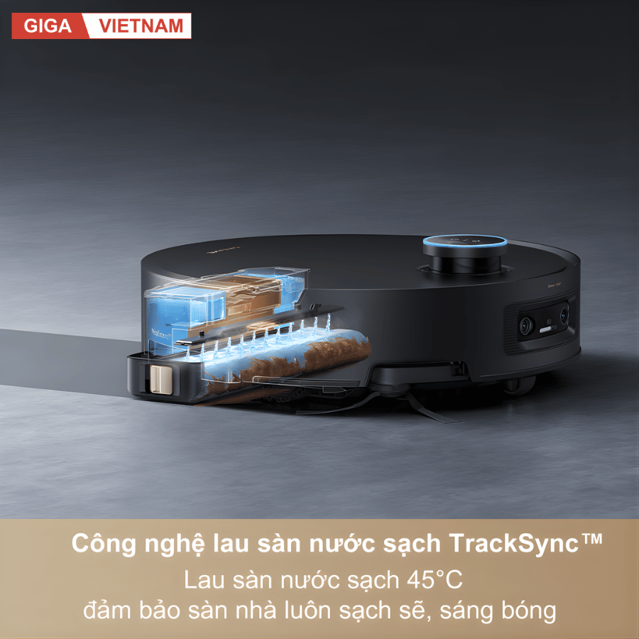 Dreame Aqua 10 Pro Track - Robot Hút Bụi Lau Nhà 2026 tại Giga Việt Nam x Vua Nhà Bếp Đức 04
