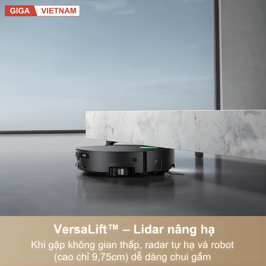 Dreame Aqua 10 Pro Track - Robot Hút Bụi Lau Nhà 2026 tại Giga Việt Nam x Vua Nhà Bếp Đức 10