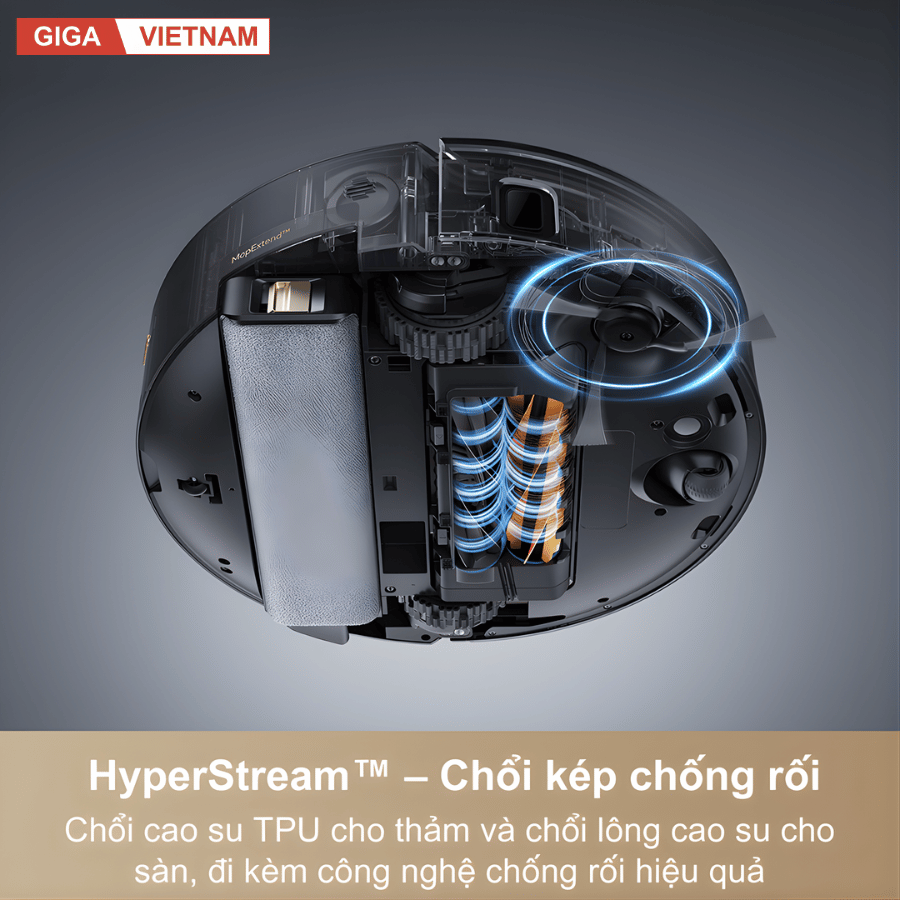 Dreame Aqua 10 Pro Track - Robot Hút Bụi Lau Nhà 2026 tại Giga Việt Nam x Vua Nhà Bếp Đức 12
