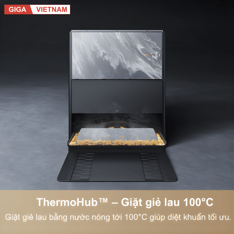 Dreame Aqua 10 Pro Track - Robot Hút Bụi Lau Nhà 2026 tại Giga Việt Nam x Vua Nhà Bếp Đức 13