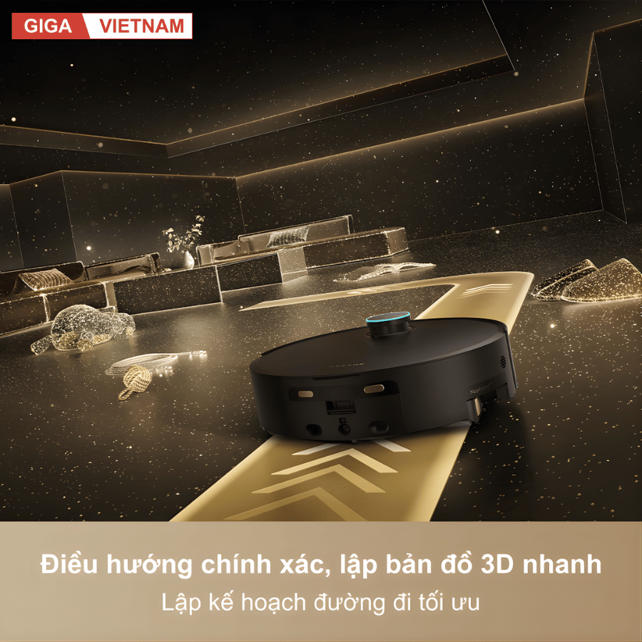 Dreame Aqua 10 Pro Track - Robot Hút Bụi Lau Nhà 2026 tại Giga Việt Nam x Vua Nhà Bếp Đức 16