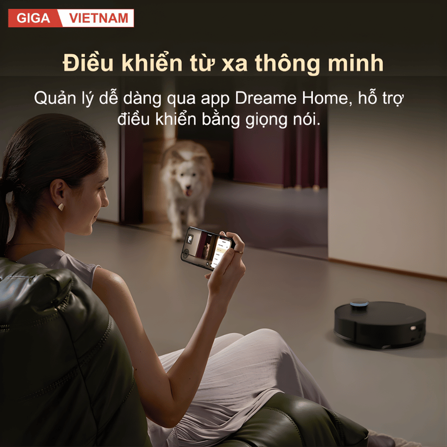 Dreame Aqua 10 Pro Track - Robot Hút Bụi Lau Nhà 2026 tại Giga Việt Nam x Vua Nhà Bếp Đức 18