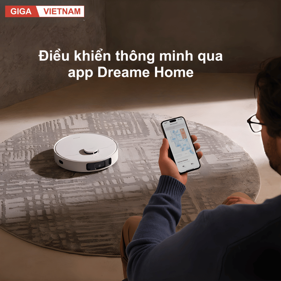Dreame D20 Ultra - Robot Hút Bụi Lau Nhà 2026 tại Giga Việt Nam x Vua Nhà Bếp Đức 16