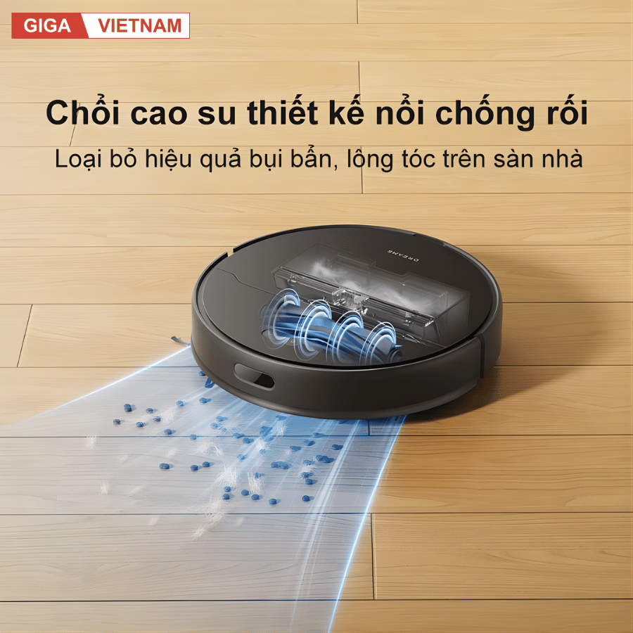 Dreame D9 Max Gen 2 - Robot Hút Bụi Lau Nhà 2026 tại Giga Việt Nam x Vua Nhà Bếp Đức 05