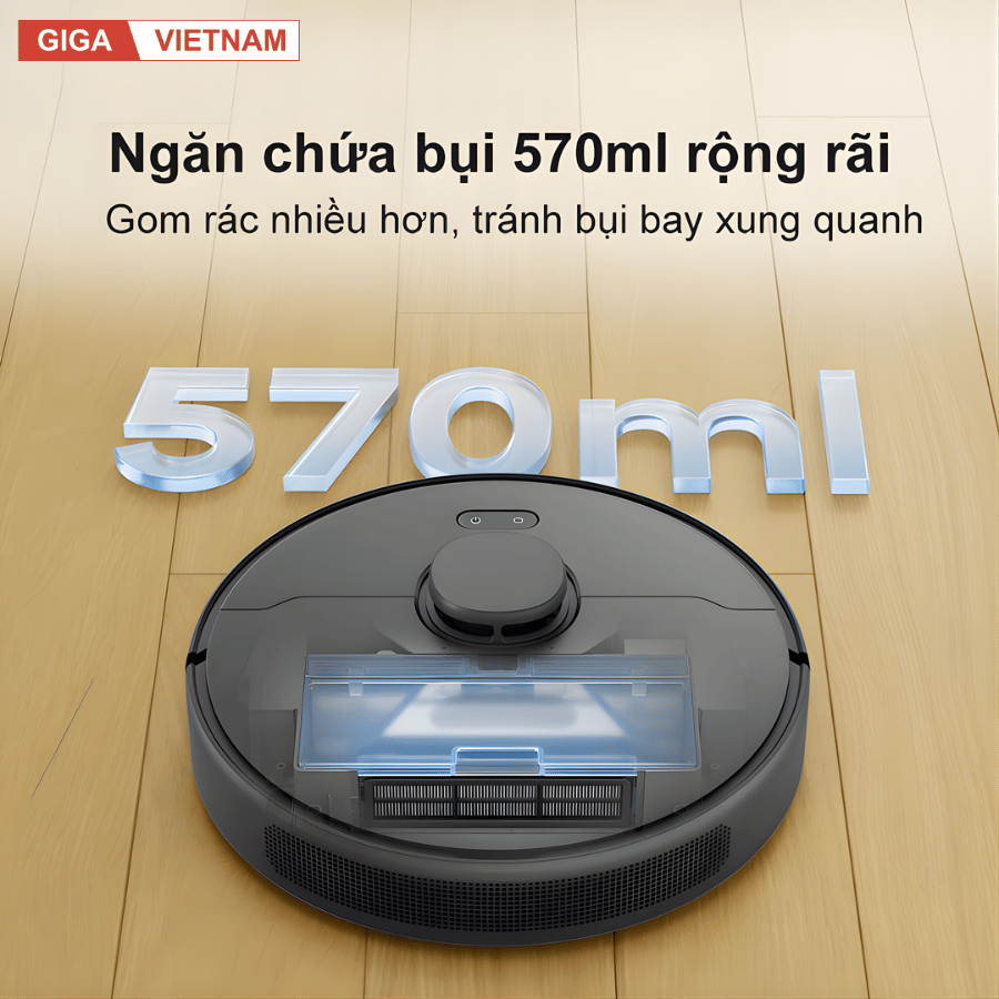 Dreame D9 Max Gen 2 - Robot Hút Bụi Lau Nhà 2026 tại Giga Việt Nam x Vua Nhà Bếp Đức 07