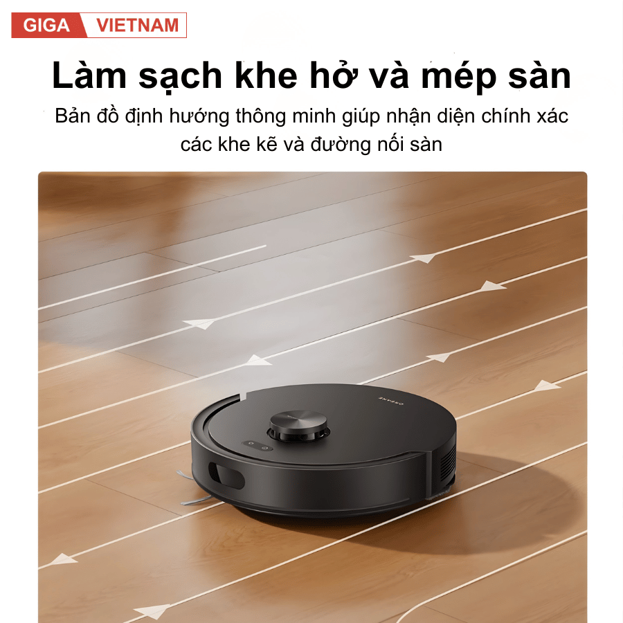 Dreame F20 - Robot Hút Bụi Lau Nhà Hiện Đại 2026 tại Giga Việt Nam x Vua Nhà Bếp Đức 14
