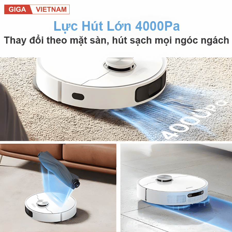 Dreame L10 Prime - Robot Hút Bụi Lau Nhà 2026 tại Giga Việt Nam x Vua Nhà Bếp Đức 08