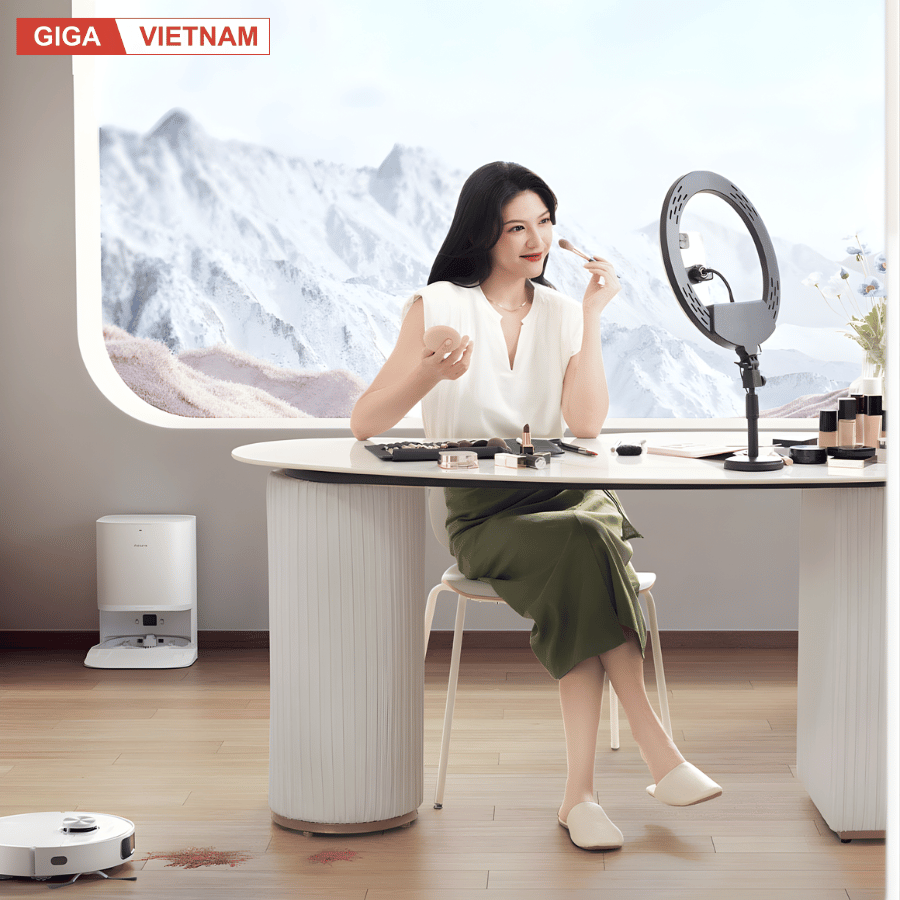 Dreame L10 Prime - Robot Hút Bụi Lau Nhà 2026 tại Giga Việt Nam x Vua Nhà Bếp Đức 10