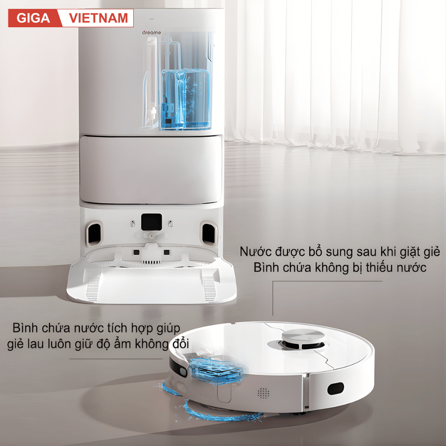 Dreame L10 Ultra - Robot Hút Bụi Lau Nhà 2026 tại Giga Việt Nam x Vua Nhà Bếp Đức 05