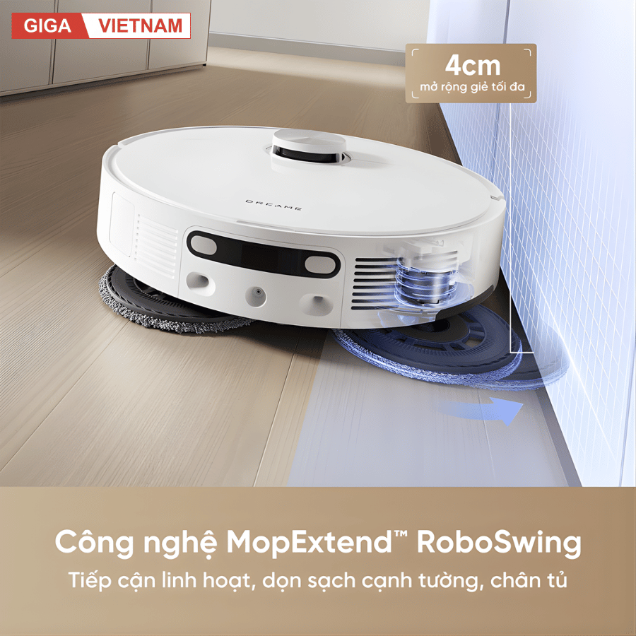 Dreame L10s Ultra Gen 2 - Robot Hút Bụi Lau Nhà 2026 tại Giga Việt Nam x Vua Nhà Bếp Đức 03