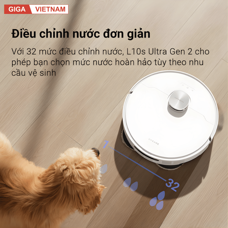 Dreame L10s Ultra Gen 2 - Robot Hút Bụi Lau Nhà 2026 tại Giga Việt Nam x Vua Nhà Bếp Đức 06