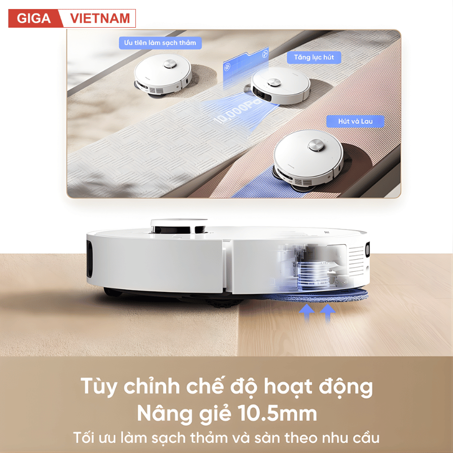 Dreame L10s Ultra Gen 2 - Robot Hút Bụi Lau Nhà 2026 tại Giga Việt Nam x Vua Nhà Bếp Đức 08